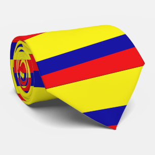 Colombia flag colours tie