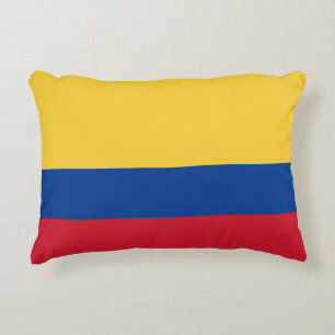 Colombia flag decorative cushion