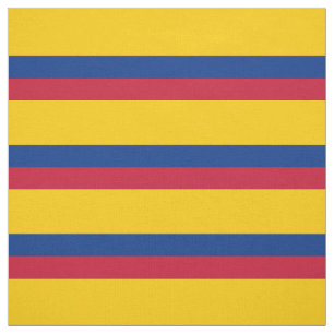 Colombia Flag Fabric