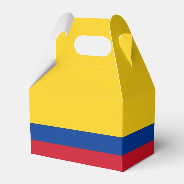 Colombia Flag Favour Box (Front Side)