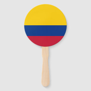 Colombia Flag Hand Fan