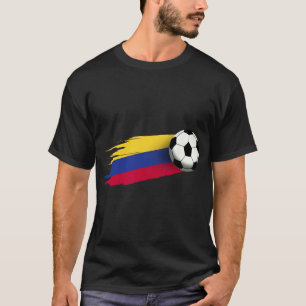 Colombia Flag Jersey Colombian Soccer Team Colombi T-Shirt