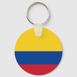 Colombia flag keychain