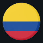 Colombia Flag Magnet<br><div class="desc">Search "wowsmiley" for more products like this one.</div>