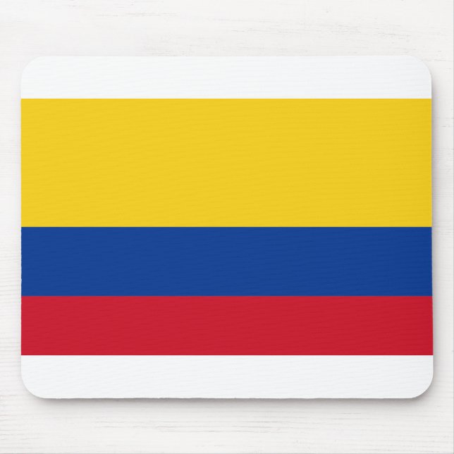 Colombia Flag Mouse Pad (Front)