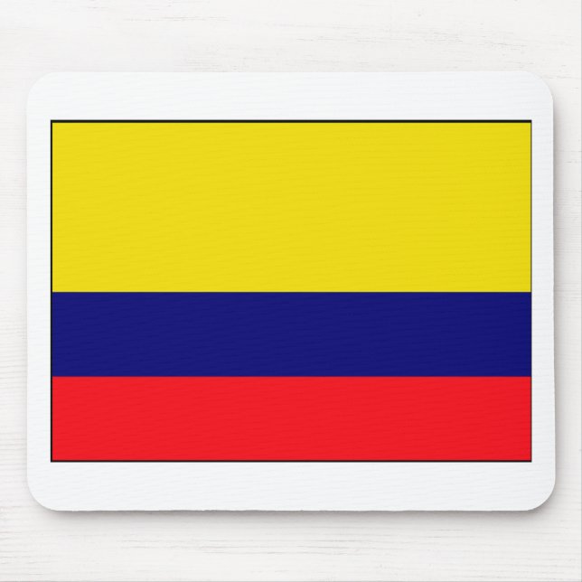Colombia flag mouse pad (Front)