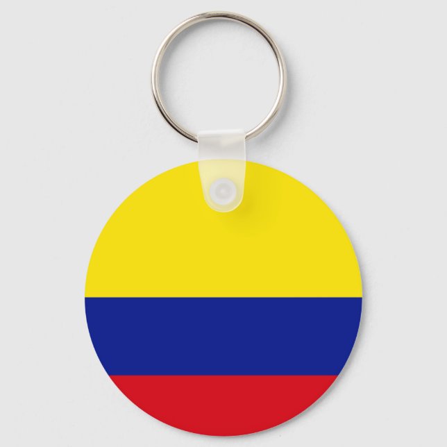 COLOMBIA: Flag of Colombia keychain (Front)