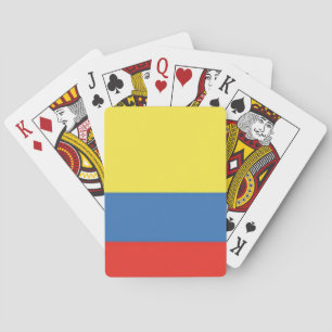 Colombia Flag Playing Cards