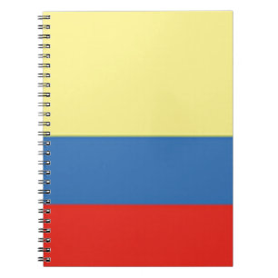 Colombia Flag Spiral Notebook