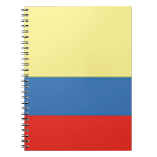 Colombia Flag Spiral Notebook