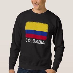 Colombia Flag Support Colombian People Women Men Sweatshirt