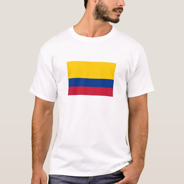 Colombia Flag T-Shirt (Front)