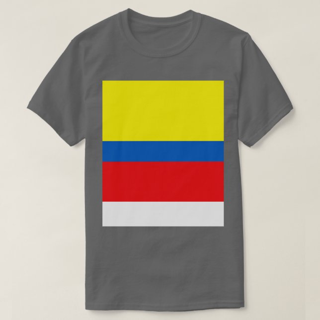Colombia Flag T-Shirt (Design Front)