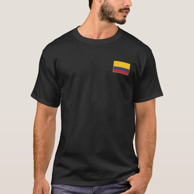 Colombia Flag T-Shirt (Front)