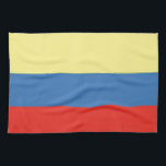 Colombia Flag Tea Towel<br><div class="desc">support your country</div>