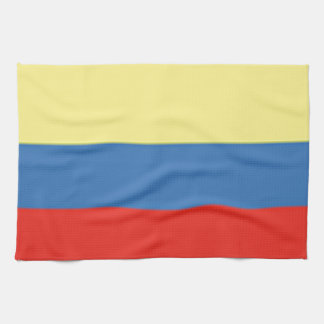Colombia Flag Tea Towel