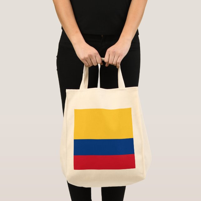 Colombia flag tote bag (Front (Product))