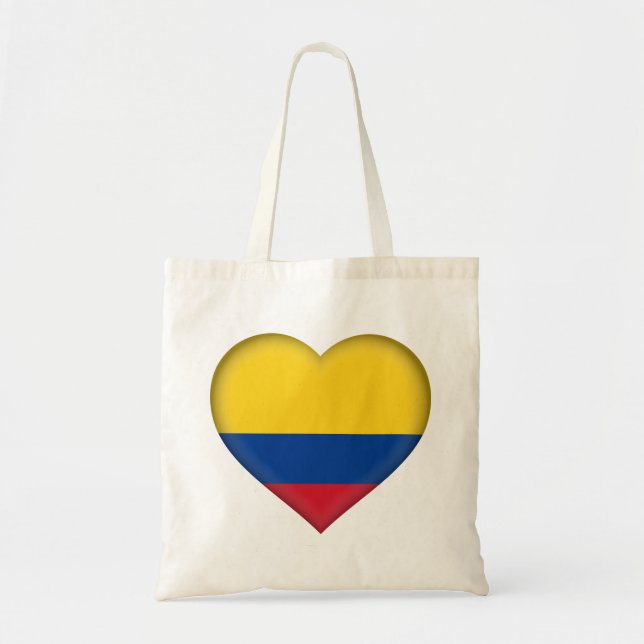 Colombia Flag Tote Bag (Front)
