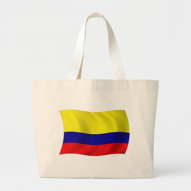 Colombia Flag Tote Bag (Front)