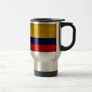 Colombia Flag Travel Mug