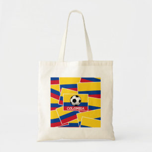Colombia Football Tote Bag