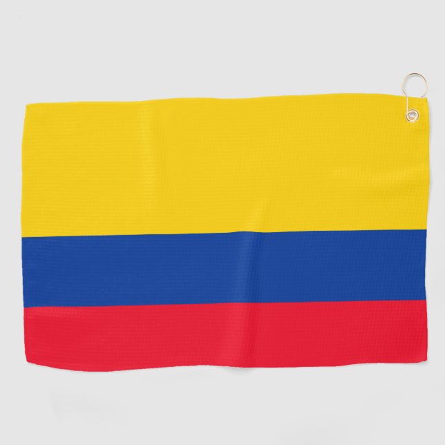 Colombia Golf Towel (Horizontal)