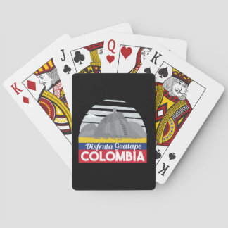Colombia Guatape Vintage Travel Playing Cards