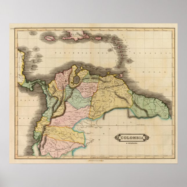 Colombia, Guayana Poster (Front)