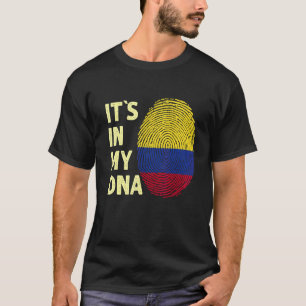 Colombia In My Dna Colombian Flag Team Colombia 1 T-Shirt