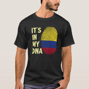 Colombia In My Dna Colombian Flag Team Colombia 1 T-Shirt