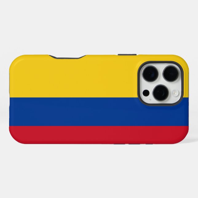 Colombia iPhone Case (Back Horizontal)