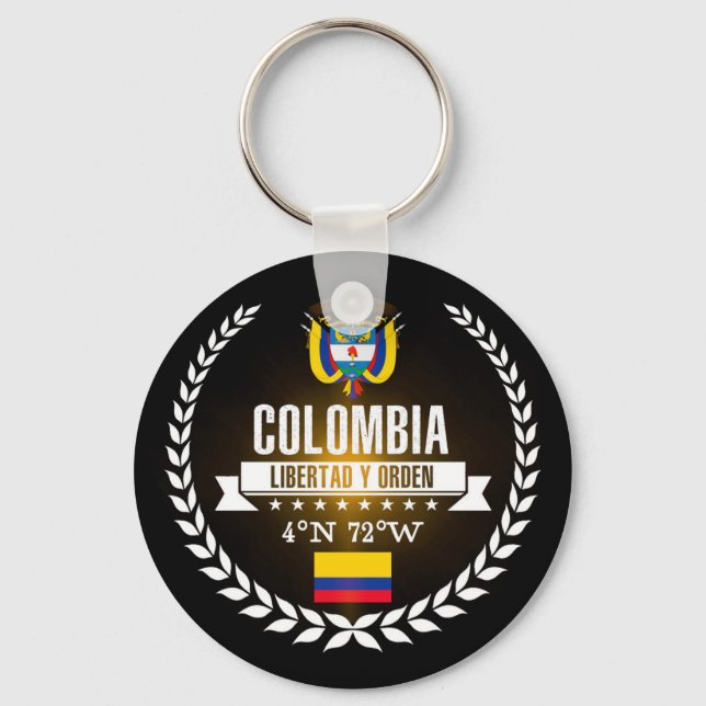 Colombia Key Ring (Front)