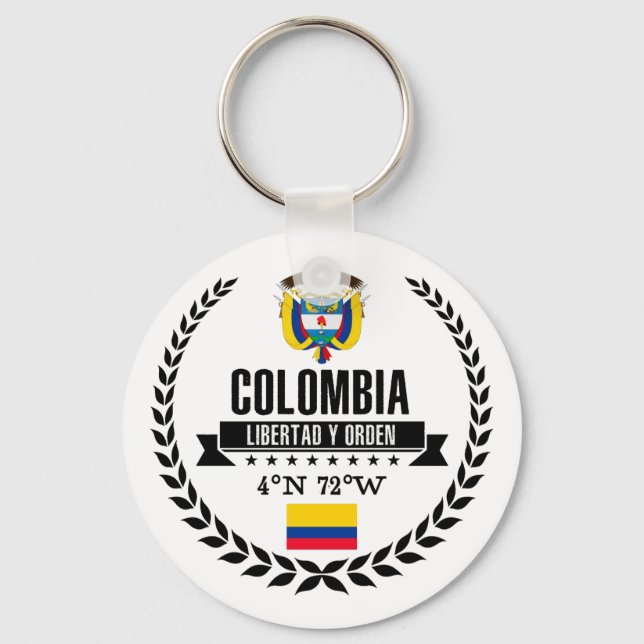 Colombia Key Ring (Front)