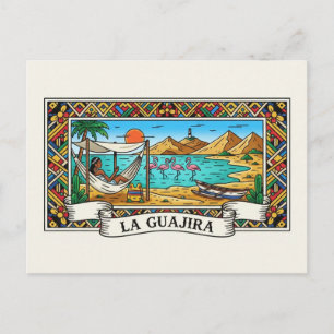 Colombia La Guajira Desert Postcard