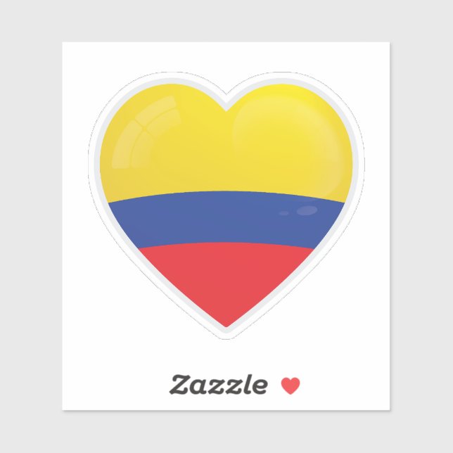 Colombia Love Flag (Sheet)