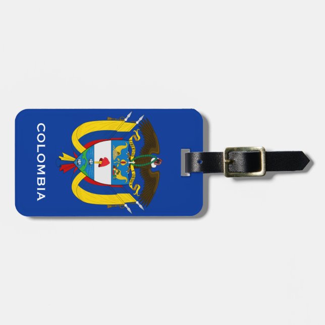 COLOMBIA* Luggage Tag (Front Horizontal)