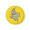 Colombia Map Magnet