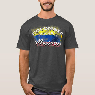 Colombia Medellin Mormon LDS Mission Missionary T-Shirt