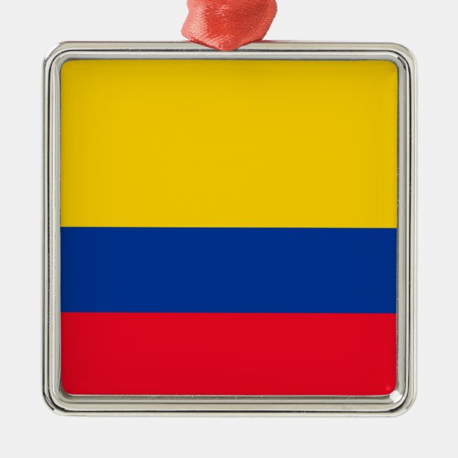 Colombia Metal Tree Decoration (Front)