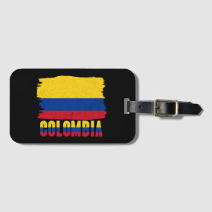 Colombia National Flag Travel Luggage Tag