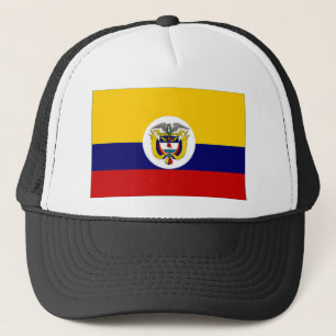 Colombia Naval Ensign Flag Trucker Hat