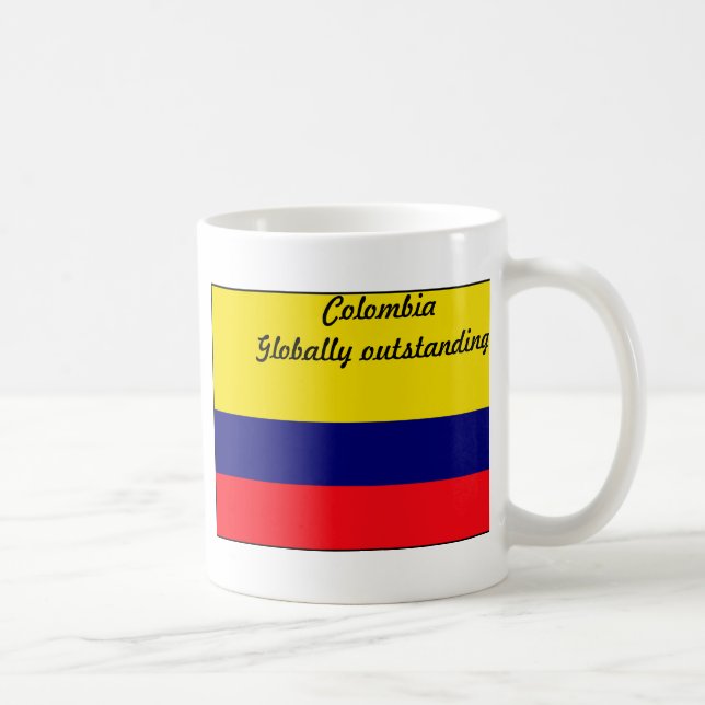 Colombia outstanding soccer coffee mug (Right)