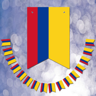Colombia Party Banners, Colombian Flag / Weddings
