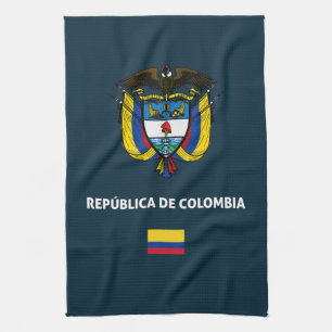 Colombia passport phone case tea towel