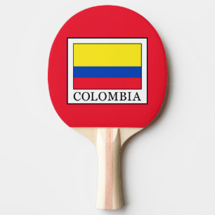 Colombia Ping Pong Paddle