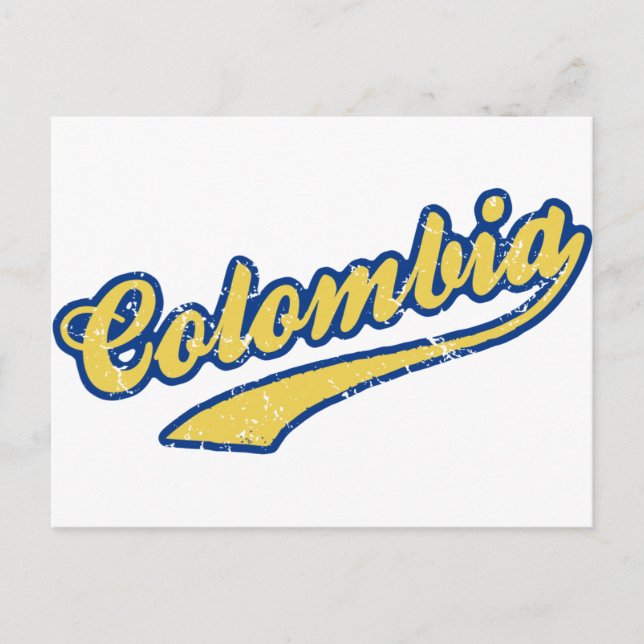 Colombia Postcard (Front)