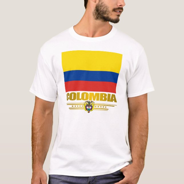 "Colombia Pride" Apperal T-Shirt (Front)