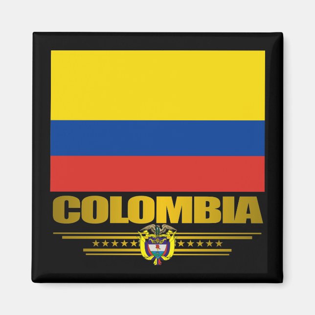 "Colombia Pride" Magnet (Front)
