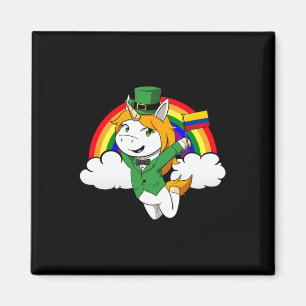 Colombia Proud Colombian Flag St. Patricks Day Uni Magnet