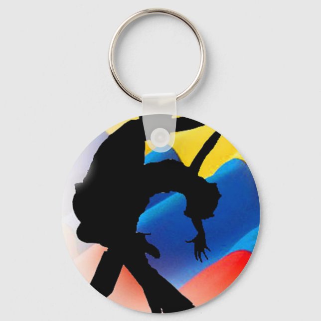 Colombia Salsa Key Ring (Front)